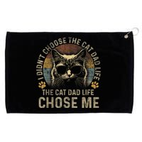 I Didnt Choose The Cat Dad Life The Cat Dad Life Chose Me Grommeted Golf Towel