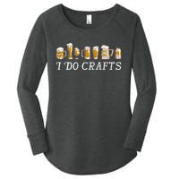 I Do Crafts Beer Lover Women's Perfect Tri Tunic Long Sleeve Shirt