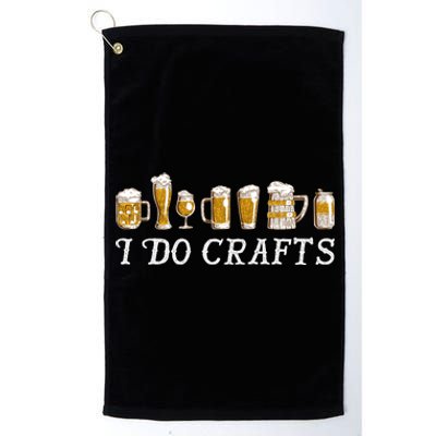 I Do Crafts Beer Lover Platinum Collection Golf Towel