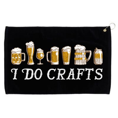 I Do Crafts Beer Lover Grommeted Golf Towel