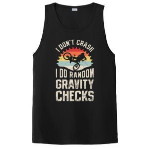 I DonT Crash I Do Random Gravity Checks Mountain Biking PosiCharge Competitor Tank