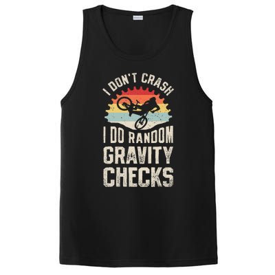 I DonT Crash I Do Random Gravity Checks Mountain Biking PosiCharge Competitor Tank