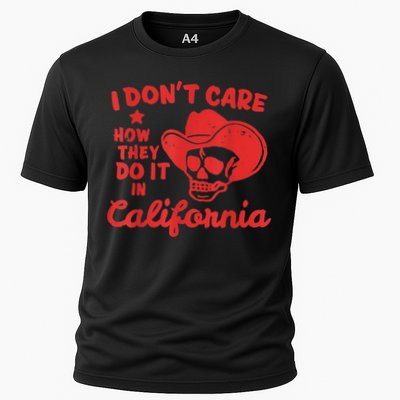 I Dont Care How They Do It In California Funny Anti Californian Gift Performance Shirt