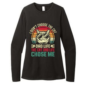 I DidnT Choose The Cat Dad Life The Cat Dad Life Chose Me Womens CVC Long Sleeve Shirt