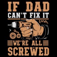 If Dad Cant Fix It Retro Dad Tools Cooling Performance Crew T-Shirt