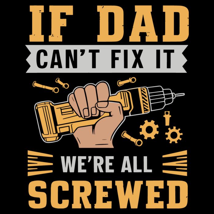If Dad Cant Fix It We Are All Screwed Cooling Performance Crew T-Shirt
