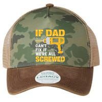 If Dad Can't Fix It We're All Screwed Gift Labor Day Legacy Tie Dye Trucker Hat