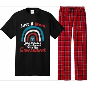 I Don't Coparent With The Governt Respect Freedom Gift Pajama Set