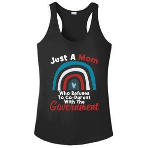 I Don't Coparent With The Governt Respect Freedom Gift Ladies PosiCharge Competitor Racerback Tank