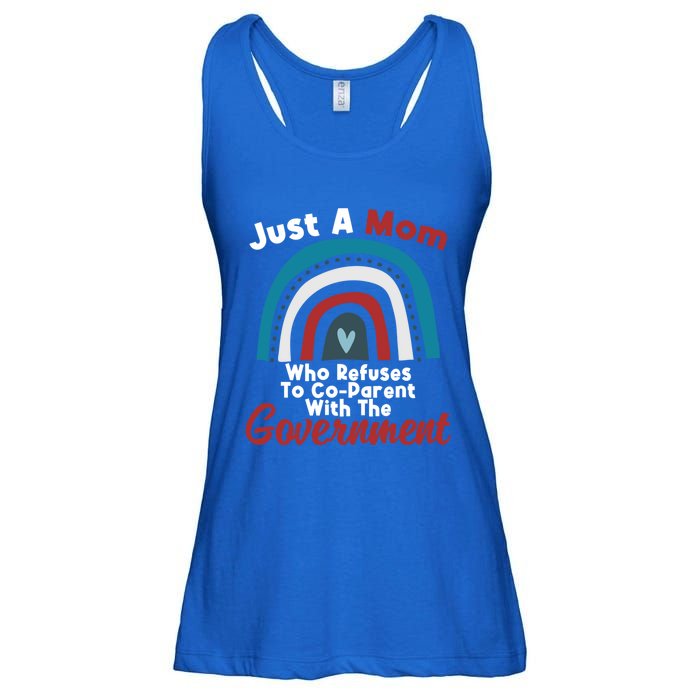 I Don't Coparent With The Governt Respect Freedom Gift Ladies Essential Flowy Tank