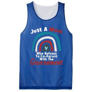 I Don't Coparent With The Governt Respect Freedom Gift Mesh Reversible Basketball Jersey Tank