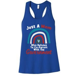 I Don't Coparent With The Governt Respect Freedom Gift Women's Racerback Tank