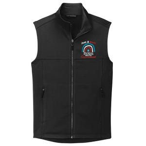 I Don't Coparent With The Governt Respect Freedom Gift Collective Smooth Fleece Vest