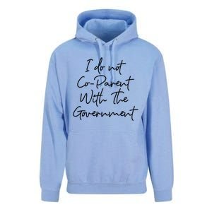 I Don't Coparent With The Governt Respect Freedom Gift Unisex Surf Hoodie