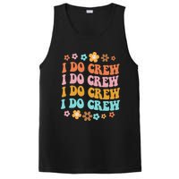 I Do Crew Bride & Bridesmaid Groovy Bachelorette Matching PosiCharge Competitor Tank