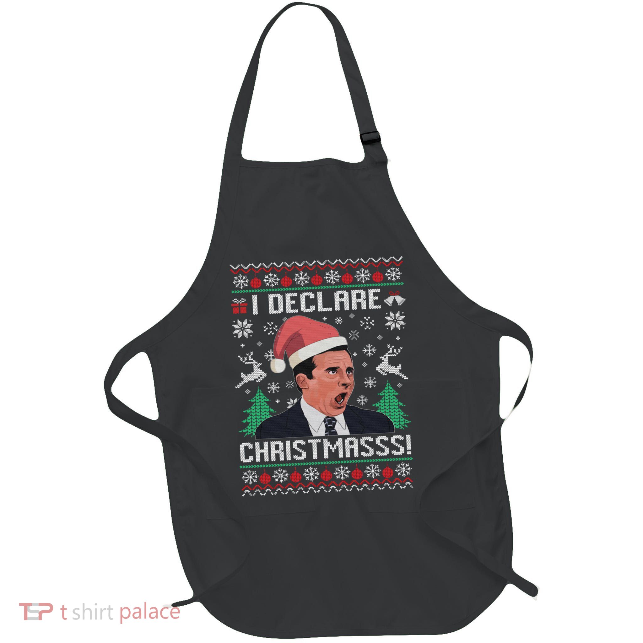 I Declare Christmas, The Office Christmas Sweater Apron