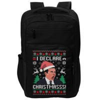 I Declare Christmas, The Office Christmas Sweater Impact Tech Backpack