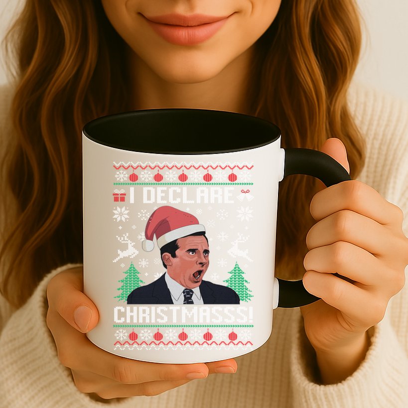 I Declare Christmas, The Office Christmas Sweater Mug
