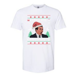 I Declare Christmas, The Office Christmas Sweater Softstyle CVC T-Shirt