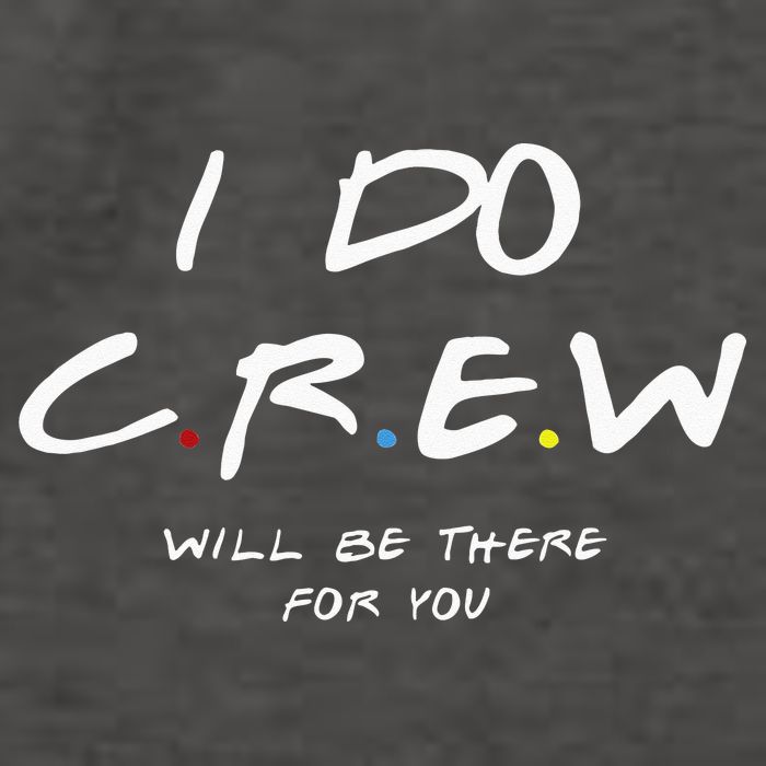 I Do Crew Bachelorette Party Men & Women Vector Backpack