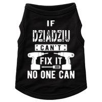 If Dziadziu Can't Fix It No One Can Poland Polish Grandpa Doggie Tank