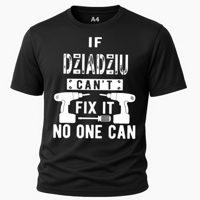 If Dziadziu Can't Fix It No One Can Poland Polish Grandpa Performance Shirt