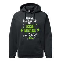 Irish Dancer Ceili Reel Dance Feis Irish Step Dance Shoes Performance Fleece Hoodie