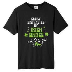 Irish Dancer Ceili Reel Dance Feis Irish Step Dance Shoes Tall Fusion ChromaSoft Performance T-Shirt