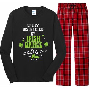 Irish Dancer Ceili Reel Dance Feis Irish Step Dance Shoes Long Sleeve Pajama Set