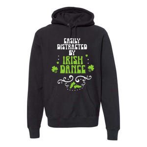 Irish Dancer Ceili Reel Dance Feis Irish Step Dance Shoes Premium Hoodie