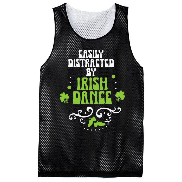 Irish Dancer Ceili Reel Dance Feis Irish Step Dance Shoes Mesh Reversible Basketball Jersey Tank