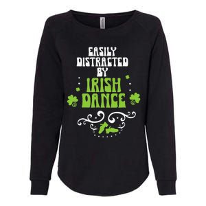 Irish Dancer Ceili Reel Dance Feis Irish Step Dance Shoes Womens California Wash Sweatshirt