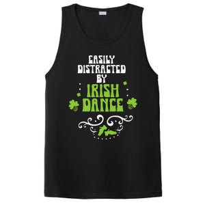 Irish Dancer Ceili Reel Dance Feis Irish Step Dance Shoes PosiCharge Competitor Tank