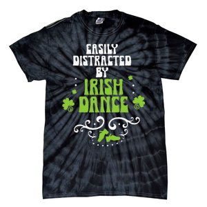 Irish Dancer Ceili Reel Dance Feis Irish Step Dance Shoes Tie-Dye T-Shirt