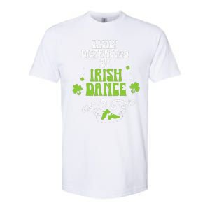 Irish Dancer Ceili Reel Dance Feis Irish Step Dance Shoes Softstyle CVC T-Shirt