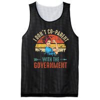 I Don't Coparent With The Government Retro Vintage Mesh Reversible Basketball Jersey Tank