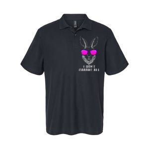 I DonT Carrot All Rabbit Pun Bunny Lover Pet Bunnies Owner Softstyle Adult Sport Polo