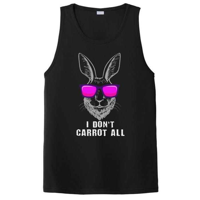 I DonT Carrot All Rabbit Pun Bunny Lover Pet Bunnies Owner PosiCharge Competitor Tank