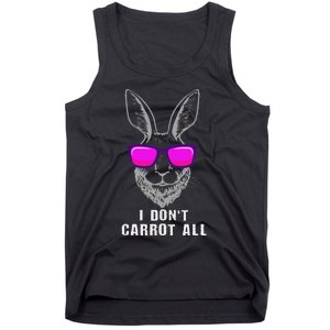 I DonT Carrot All Rabbit Pun Bunny Lover Pet Bunnies Owner Tank Top