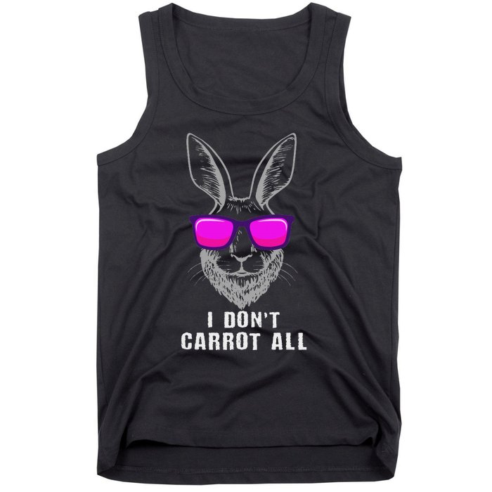 I DonT Carrot All Rabbit Pun Bunny Lover Pet Bunnies Owner Tank Top