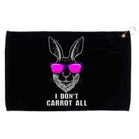 I DonT Carrot All Rabbit Pun Bunny Lover Pet Bunnies Owner Grommeted Golf Towel