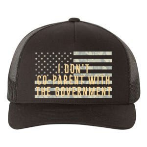 I Don’t Coparent With The Government American Flag Yupoong Adult 5-Panel Trucker Hat