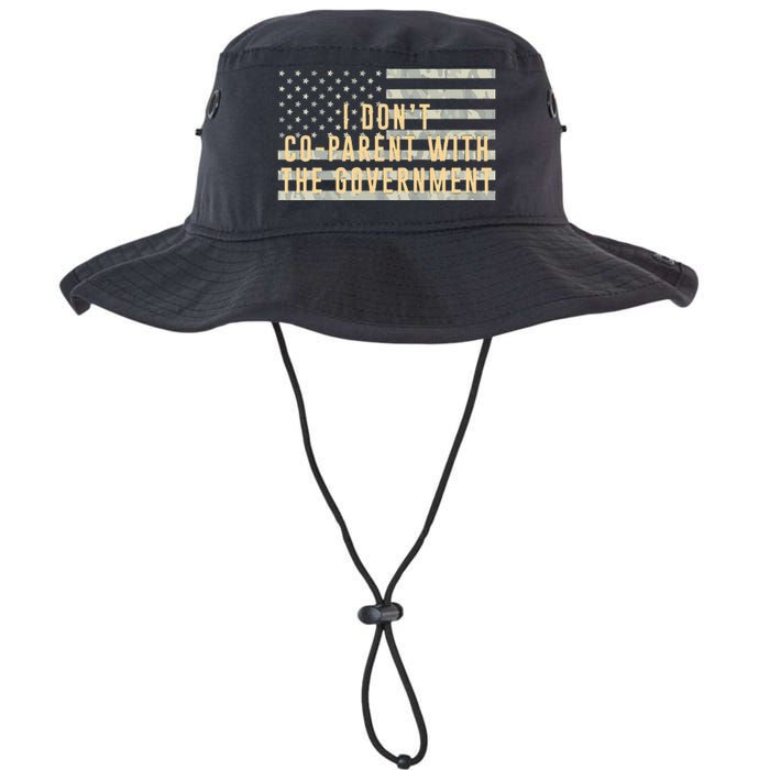 I Don’t Coparent With The Government American Flag Legacy Cool Fit Booney Bucket Hat