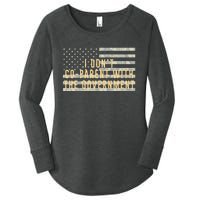 I Don’t Coparent With The Government American Flag Women's Perfect Tri Tunic Long Sleeve Shirt