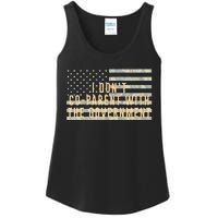 I Don’t Coparent With The Government American Flag Ladies Essential Tank