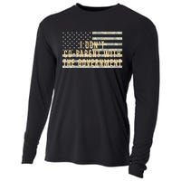 I Don’t Coparent With The Government American Flag Cooling Performance Long Sleeve Crew