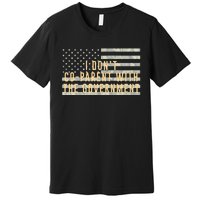 I Don’t Coparent With The Government American Flag Premium T-Shirt