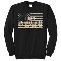 I Don’t Coparent With The Government American Flag Tall Sweatshirt