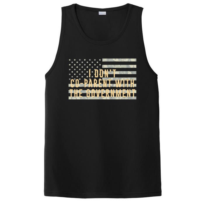 I Don’t Coparent With The Government American Flag PosiCharge Competitor Tank