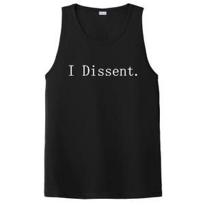 I Dissent Classic Women's Rights Pro Choice Pro Roe Feminist PosiCharge Competitor Tank